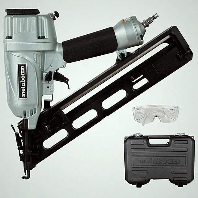 Metabo HPT Finish Nailer with Air Duster, Pro-Preferred Pneumatic Power NT65MA4