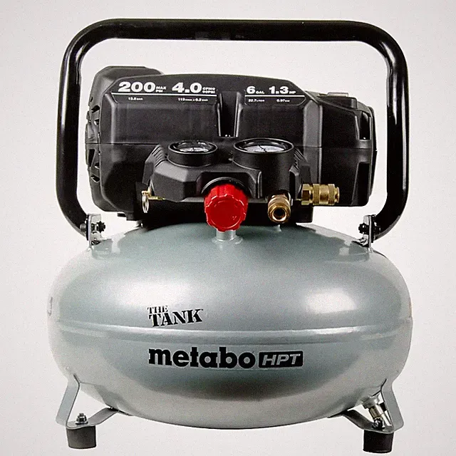 Metabo Hpt The Tank 6 Gallon 200 Psi Job Site Compressor EC914SM